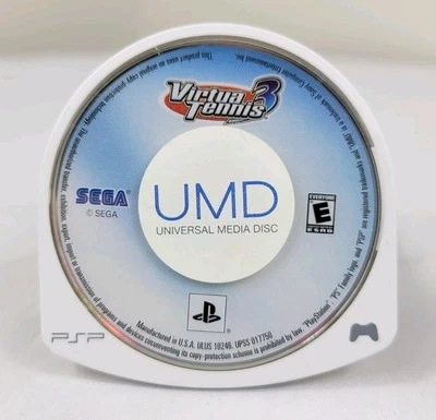 Virtual Tennis 3 (2007 Sony PSP Playstation Portable) Game ONLY - Image 1 of 3