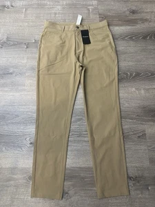 Fabletics Men Don Trouser Classic Brown 32x30 and 5 pocket pants - Picture 1 of 8