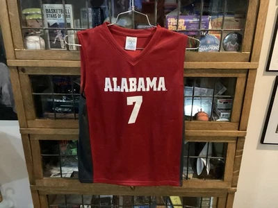 Camiseta deportiva de baloncesto Alabama Crimson Tide #7 THREADS 91 roja talla juvenil L - genial Foto 1 de 4