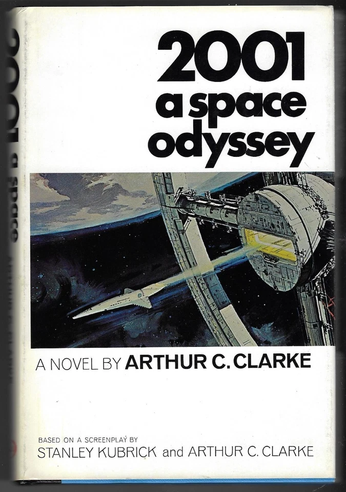 2001 A Space Odyssey By Arthur C Clarke 1968 HC DJ Book Club 1st Edition, VG+ - Image 1 of 1