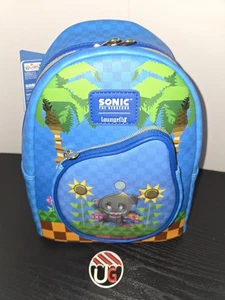NUEVA Mini Mochila Lenticular Sonic the Hedgehog Loungefly Chaos Garden - Imagen 1 de 7