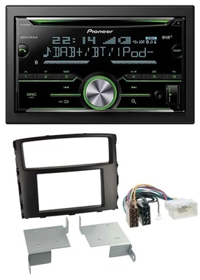 Pioneer Bluetooth MP3 DAB 2DIN USB CD Autoradio für Mitsubishi Pajero Shogun ab - Bild 1 von 4