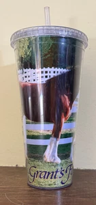 Grant's Farm (St. Louis, MO) - Clydesdale Plastic Travel Cup - Approx. 24 oz. - Picture 1 of 6