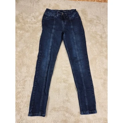 Laurie Felt Women's Dark Wash High Rise Skinny Jeans Front Seam Style Size XXS - Image 1 of 4