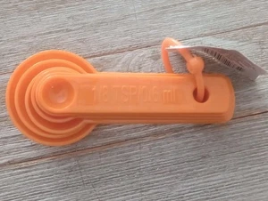 Cooking Concepts 6 Stück Orange Messlöffel 1/8 TL - 1 EL  - Bild 1 von 3