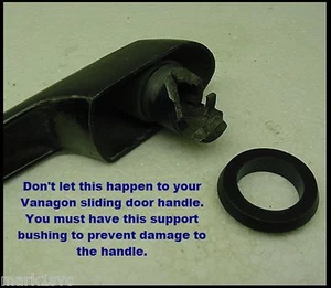 80 to  84 VW DELRIN Vanagon sliding door handle BUSHING spacer westy camper t3 - Picture 1 of 4