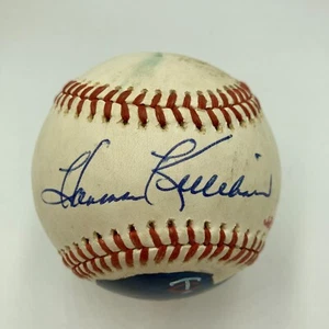 Harmon Killebrew Signed 1970's Vintage American League Art Baseball JSA COA - Picture 1 of 6