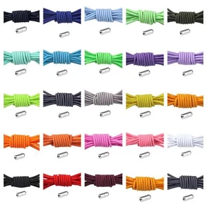 Cordones elásticos 23 colores, correa para zapatos, cordones con cierre rápido sin - Imagen 1 de 25
