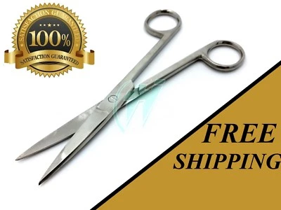 OPERATING DISSECTING SCISSORS 6.5" STRAIGHT SHARP SHARP TIP SURGICAL INSTRUMENT - Image 1 of 4