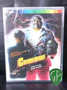 Crimewave - Sam Raimi / Coen Bros - Indicator Ltd Ed Blu Ray #214 - NEW & SEALED - Picture 1 of 3