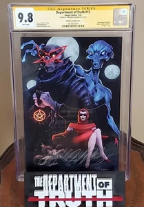 Department of Truth #15 9.8 CGC SS Armando Ramirez Variant, Cobra Comics Exc. - Picture 1 of 2
