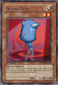 Ojama Blue - Rare 1st Edition RGBT-EN097 - NM - YuGiOh - Picture 1 of 2