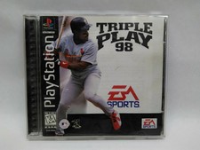 Triple Play 98 - PS1 Playstation Game EA Sports