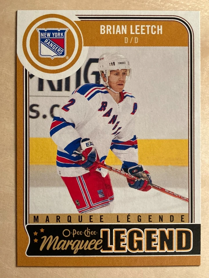 2014-15 O-Pee-Chee OPC Marquee Legend Brian Leetch #562 - Image 1 of 1
