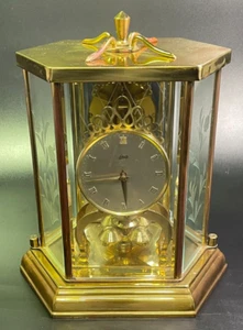 VTG Aug. Schatz & Sohne 400 Day German Torsion Pendulum #53 Carriage Clock WORKS - Picture 1 of 18