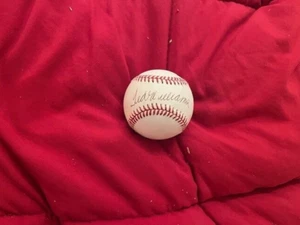 Ted Williams REAL hand SIGNED MLB Baseball JSA Full LOA Boston Red Sox - Picture 1 of 5