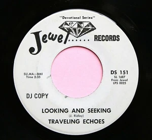 TRAVELING ECHOES Gospel PROMO 45rpm Looking and Seeking bw He's A Way Maker HEAR - Bild 1 von 2