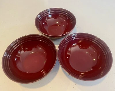 Juego de 3 ensaladeras de cereales Le Creuset Second Choix de gres 16 cm (6,25") Rhone Foto 1 de 2