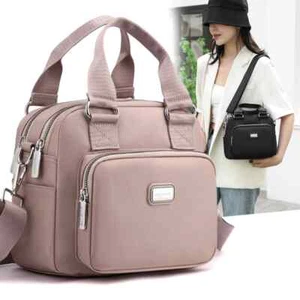 3 Lagen Damen Schultertasche hochwertige Handtasche hübscher Stil mehrere Taschen Tasche - Bild 1 von 30