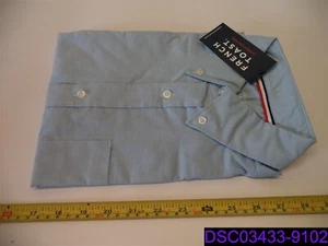 New w Tags French Toast Boys Size 12 Husky Light Blue School Uniform Button Down - Picture 1 of 4