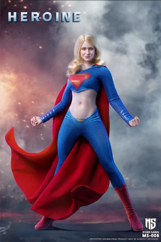 STAR MAN MS-006 1/6th  Female Heroine Head & Suit Fit 12in PH TBL Figure Toy Cover