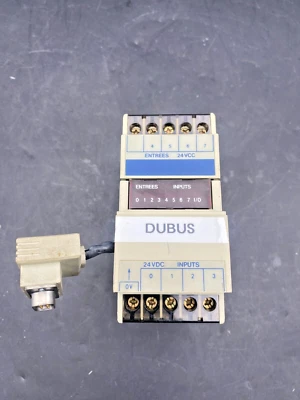 TELEMECANIQUE TSXDEF812 8 Isolated Inputs 24VDC Controller Module Extension Unit - Image 1 of 4
