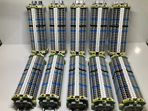 10 pieces Electrical terminal block WAGO 249 WAGO 2002 WELDMULLER DIN Rail - Picture 1 of 10