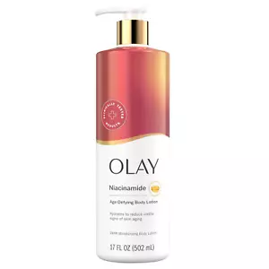 Olay Body Lotion Anti Age Defying & Hydrating for Women with Niacinamide, 24Hr Moistu - Bild 1 von 11