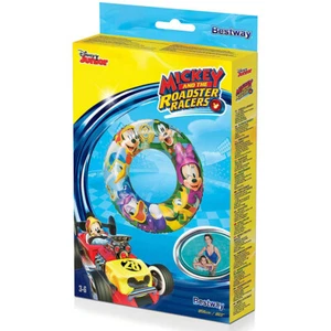 Salvavidas Mickey Y The Roadster Racers 56CM bestway Niños Buñuelo 3529 - Picture 1 of 1
