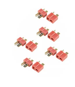 5 Pairs Ultra T Deans T Plug Connector for Battery ESC Plug - Picture 1 of 3