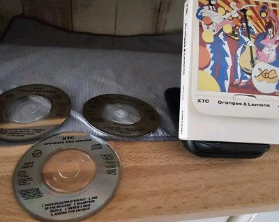 XTC,Oranges & Lemons,3 x 3" MCD Box Set(Virgin1989,Austria),1A Zustand,Sehr Rar! - Bild 1 von 4