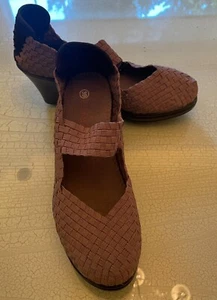 ❤️❤️NUEVOS Elegantes Zapatos de salón Bernie Mev Gris Mary Jane 39/8.5 - Imagen 1 de 7