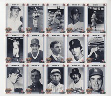 1990 Dodgers 100th Anniversary Uncut Sheet Dick Scott Johnny Hudson Ike Boone