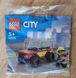 LEGO City: Feuerwehrfahrzeug & Minifigur (30585) Neu - Kostenloses P+P - Bild 1 von 2