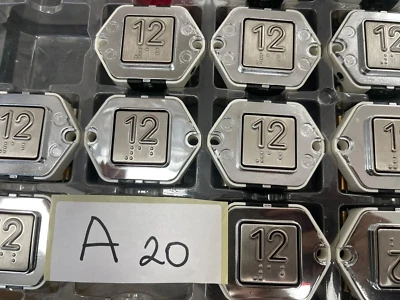 5 PCS DEWHURST No.12 Elevator Push Button C2US 24V - Image 1 of 3