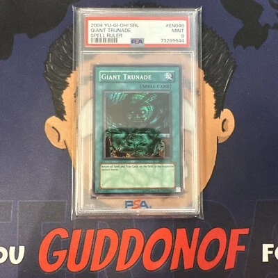 PSA 9 MINT 2004 YU-GI-Oh! Spell Ruler GIANT TRUNADE EN048 - Image 1 of 3