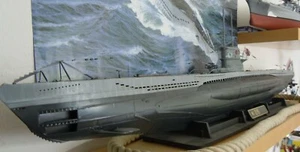 U96, Fertigmodell, Bausatz von Hachette, gealtert bemalt - Bild 1 von 12