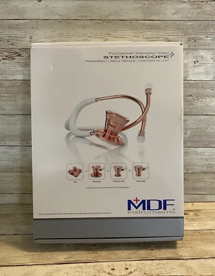 Estetoscopio MDF *Todo Blanco Pro Cardial Acero Inoxidable MDF 797WO Foto 1 de 4
