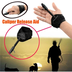 Hunting Archery Arrow Wrist Strap Release Aids Compound Bow 360 Degree Rotation - Picture 1 of 12