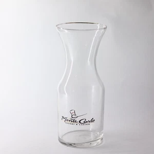 Monte Carlo Casino Las Vegas Strip Wine Beverage Juice Carafe 750ml Now Defunct - Picture 1 of 5