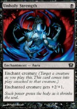 UNHOLY STRENGTH X4 4 4X 9th Edition MTG Magic the Gathering Cards DJMagic