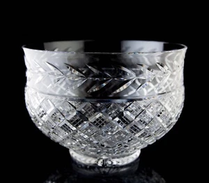 Waterford Glandore Punch Bowl 12" Elegant Vintage Crystal Signed - Picture 1 of 5