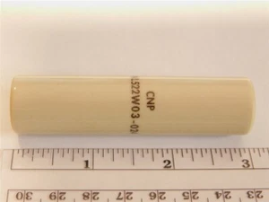 2 Mil-Spec CNP NL522W03-024 3" x .75"D Threaded 10-32 Round Ceramic Insulators - Picture 1 of 1