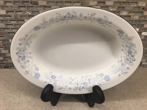 Tazón de verduras ovalado Wedgwood Bone China - HERMOSA FLOR - 10". Hecho en Inglaterra - Imagen 1 de 4
