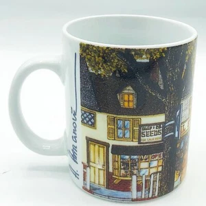 H Hargrove The Coach Stop 12 oz Porcelain Mug - Picture 1 of 7
