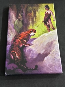 PELLUCIDAR Canvas Print Artwork Edgar Rice Burroughs ERB - Picture 1 of 2