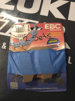 CAN AM/YAMAHA WOLVERINE NOVAS PASTILHAS DE FREIO EBC (FA307R) - Imagem 1 de 4