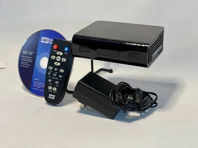 WD TV Media Player with Remote - Model WD00AVN-00 - Image 1 of 4