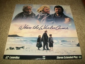 WHEN THE WHALES CAME Laserdisc LD VERY GOOD CONDITION VERY RARE HELEN MIRREN! - Picture 1 of 1