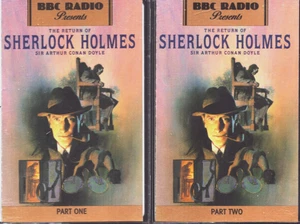 The Return of Sherlock Holmes Audio Cassettes BBC Radio Part 1 & 2 - Picture 1 of 1